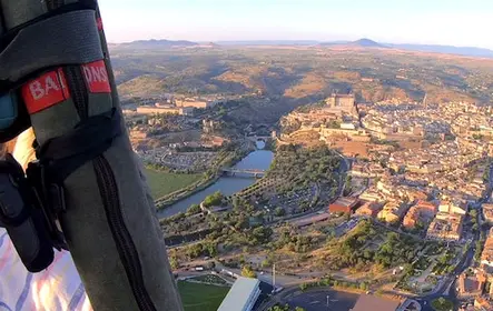 Toledo: voo de balão sobre Toledo + transporte saindo de Madri