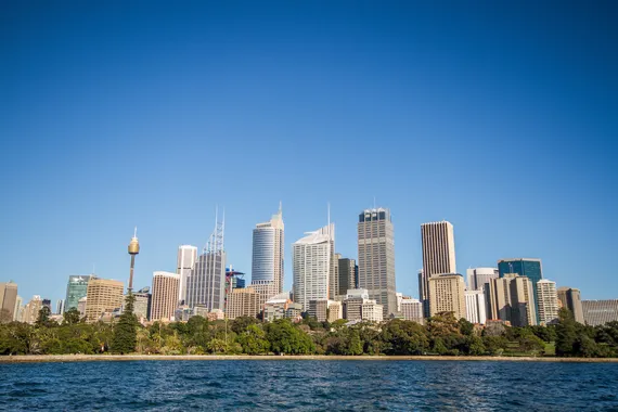 Vista panorâmica de Sydney
