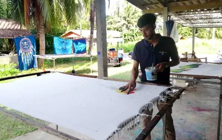 Clase de pintura Lanta Batik de medio día