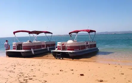 Visita guiada en catamarán a la Ría Formosa y las Islas de Faro desde Faro