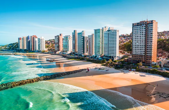 Vista da orla de Natal