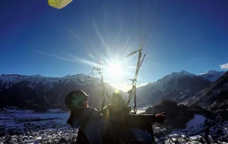 Paragliding Flight in Interlaken